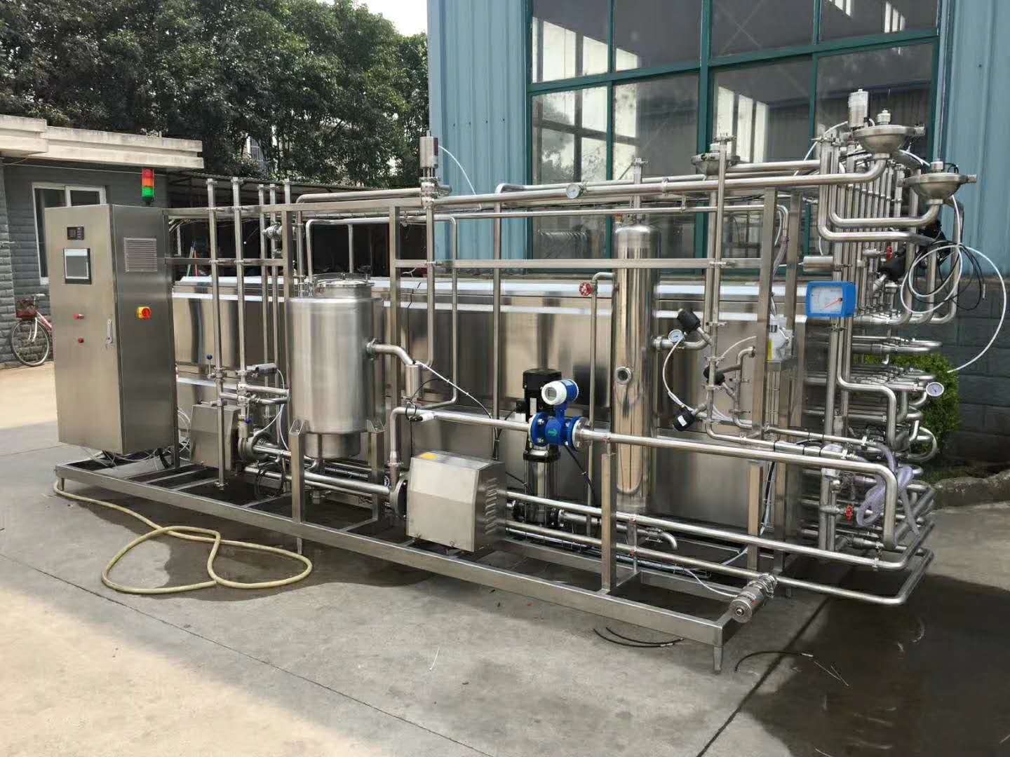 板式杀菌机在饮料生产线中的应用